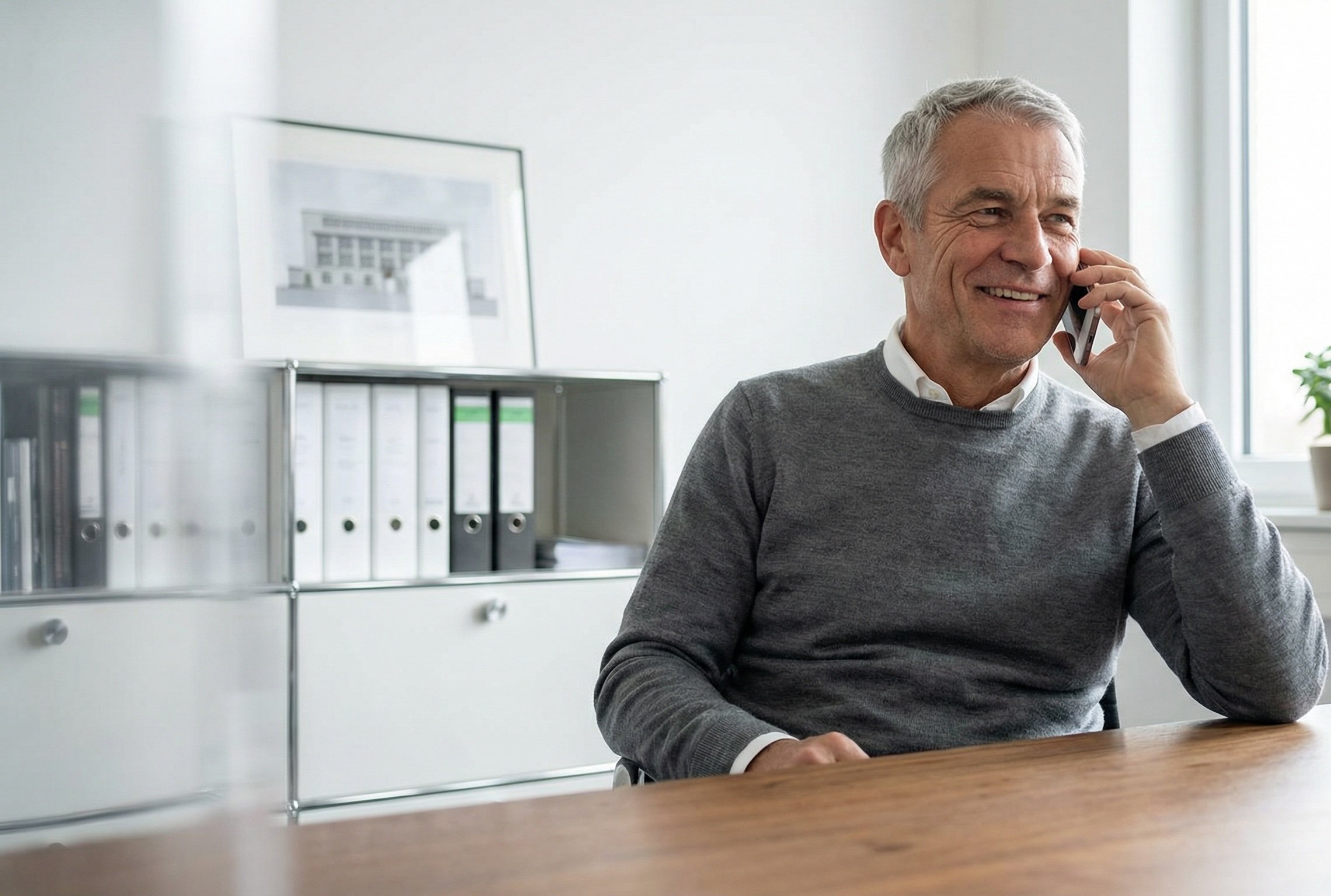 Beratung zum Immobilienverkauf am Telefon